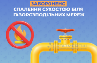 Дніпропетровська філія «Газмережі» нагадує: спалення сухостою в охоронних зонах газопроводів заборонено