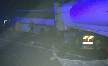 В Житомирской области DAF влетел в рейсовый автобус: 9 человек погибли, еще 9 травмированы