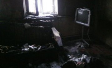  В Днепродзержинске во время пожара в частном доме сгорел мужчина