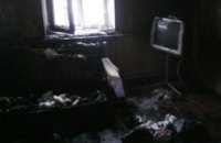  В Днепродзержинске во время пожара в частном доме сгорел мужчина