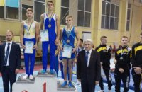 Дніпровські спортсмени – переможці та призери Чемпіонату України зі спортивної гімнастики
