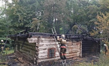В Киеве произошел пожар на территории музея под открытым небом «Пирогово» (ФОТО)