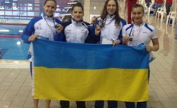 Украинские пловцы завоевали 13 наград на Международных соревнованиях «Multinations» в Греции
