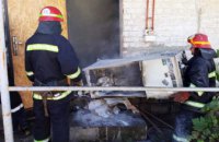 В Верхнеднепровске в частном доме загорелась кухня