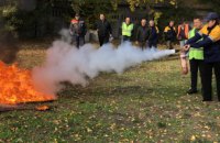 Газовики Дніпропетровської філії «Газмережі» вдосконалюють навички з пожежної безпеки та цивільного захисту