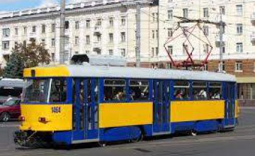 13 ноября трамваи №1 будут следовать по изменённому маршруту