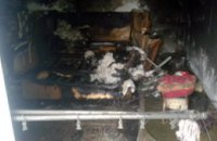 В Криворожском районе во время пожара в частном доме погиб мужчина