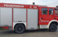 Пожежна машина, дві комунальні автівки, мікроавтобуси: німецькі партнери передали Нікопольщині гуманітарну допомогу