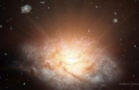 NASA показало самую яркую галактику во Вселенной (ФОТО)