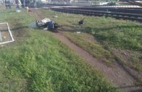 В Киевской области скоростной поезд сбил женщину на мопеде (ФОТО)