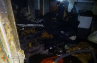 В Каменском ночью загорелся жилой дом: в результате пожара погиб хозяин квартиры