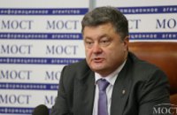 70% войск РФ отведены за  украинско-российскую границу, - Порошенко