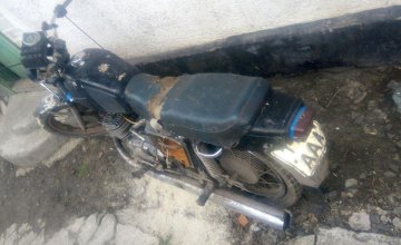 ​На Днепропетровщине разыскали угнанный мотоцикл 