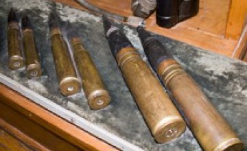 В Днепропетровской области обнаружены трофейные снаряды 