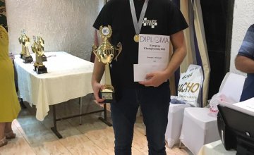 Днепровский спортсмен Артем Иванов стал чемпионом Европы по шашкам