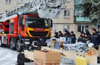 Рятувальники Дніпра отримали обіцяне Філатовим оснащення для водолазів та одну з найвищих у країні пожежних автодрабин